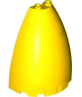 WALL ELEMENT CONE 3X6X6 : {ярко жълт}