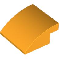 BRICK 4X4X1 2/3, BOW: {огнено жълто-оранжев}