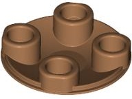 SLIDE SHOE ROUND 2X2: {умерен нуга}