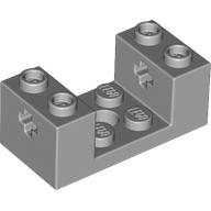 WHEEL BEARING 2X4X1 1/3 W/ CROSS HOLE: {умерено каменно сив}