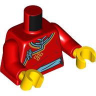 MINI UPPER PART, NO. 7910: {ярко червен}