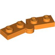 HINGE PLATE 1X2, NO. 2: {ярко оранжев}