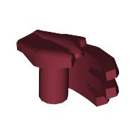 Hand Vecna Claw (fits Minifigure Hand): {нов тъмно червен}