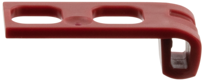 Minifigure Belt with Scabbard: {нов тъмно червен}