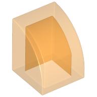 BRICK 1X1X1, BOW: {прозрачно ярко оранжев}
