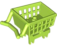 SHOPPING CART, NO. 1: {ярко жълто-зелен}
