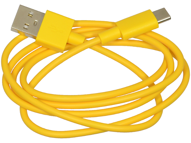 USB CABLE, NO. 6: {ярко жълт}
