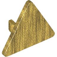 TRIANGULAR  SIGN W. SNAP: {топло златист}