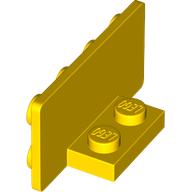PLATE 1X2, W/ 1.5 PLATE 2X4, UPWARDS: {ярко жълт}
