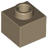 PLATE 1X1X2/3: {пясъчно жълт}