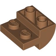 BRICK 2X2X1 INV. BOW, W/ CUT OUT: {умерен нуга}