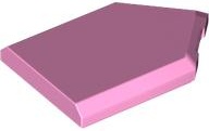 FLAT TILE 2X3 W/ ANGLE: {светло пурпурен}