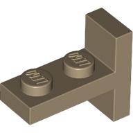 PLATE 2X1, W/ VERT. TUBE: {пясъчно жълт}