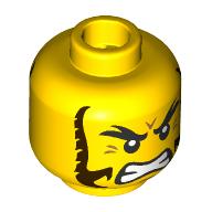 MINI HEAD, NO. 4857: {ярко жълт}