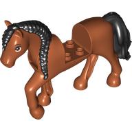 HORSE, NO. 46: {тъмно оранжев}
