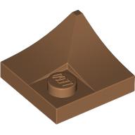PLATE 2X2X2/3, BOW, INVERTED BOW: {умерен нуга}