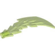 WEAPON, W/ CROSS HOLE, NO. 6: {прозрачно ярко зелен}