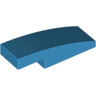 BRICK 1X3X2/3, BOW: {тъмно небесносин}