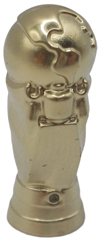 Minifigure, Utensil FIFA World Cup Trophy: {хромирано златист}