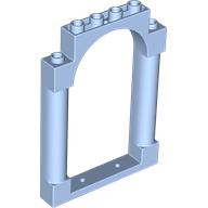 WALL 1X6X7, W/ ARCH: {светло кралско син}