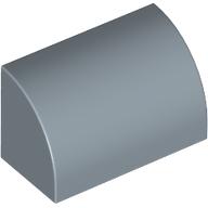 BRICK 1X2, OUTSIDE HALF BOW: {пясъчно син}