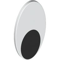 OVAL SHIELD, NO. 11: {бял}