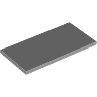 TILE 4X8: {умерено каменно сив}