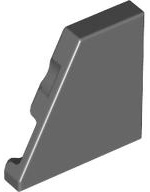 Tile, Modified 2 x 2 Wedge Left: {тъмно каменно сив}