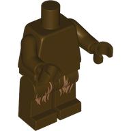 MINI FIGURE, W/ FUNCTION, NO. 31: {тъмно кафяв}