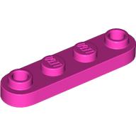 PLATE 1X4, ROUNDED, NO. 1: {ярко пурпурен}