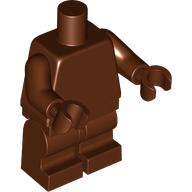 MINI FIGURE, W/ FUNCTION, NO. 35: {червеникаво-кафяв}