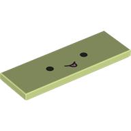 TILE 2X6, NO. 91: {пролетно жълто-зелен}