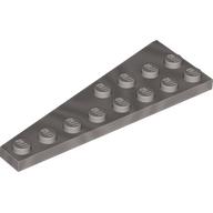 RIGHT PLATE 3X8 DEG. 14: {металическо сребрист}