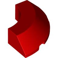 1/4 CONE, 4X4X1, W/ CUTOUT, NO. 1: {ярко червен}
