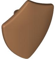 Minifigure, Shield Quadrilateral: {умерен нуга}