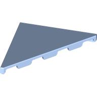 TILE 4X4, W/ DEG. 45 CUTOUT: {светло кралско син}