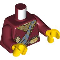 MINI UPPER PART, NO. 8227: {нов тъмно червен}