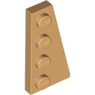 RIGHT PLATE 2X4 W/ANGLE: {умерен тан}