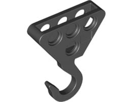 Technic, Hook Large Metal: {черен}