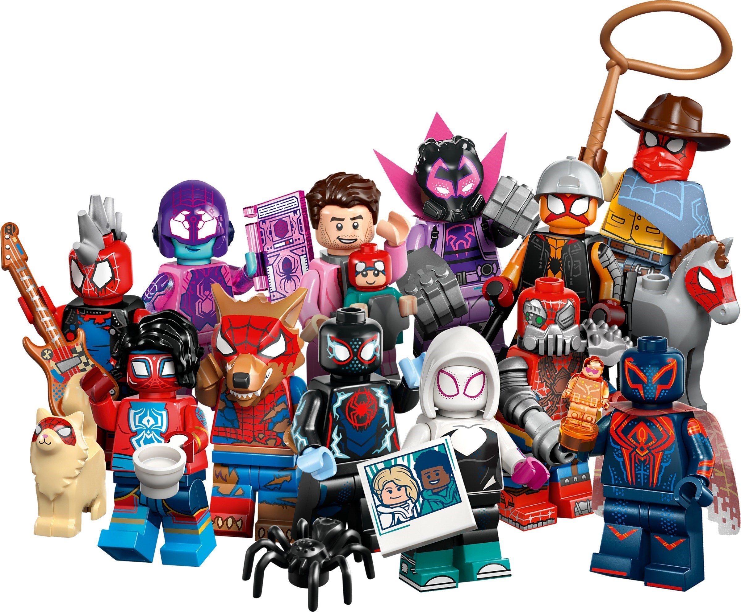 LEGO Minifigures - Spider-Man: Across the Spider-Verse Series - Complete – КОЛЕКЦИОНЕРСКИ МИНИФИГУРКИ