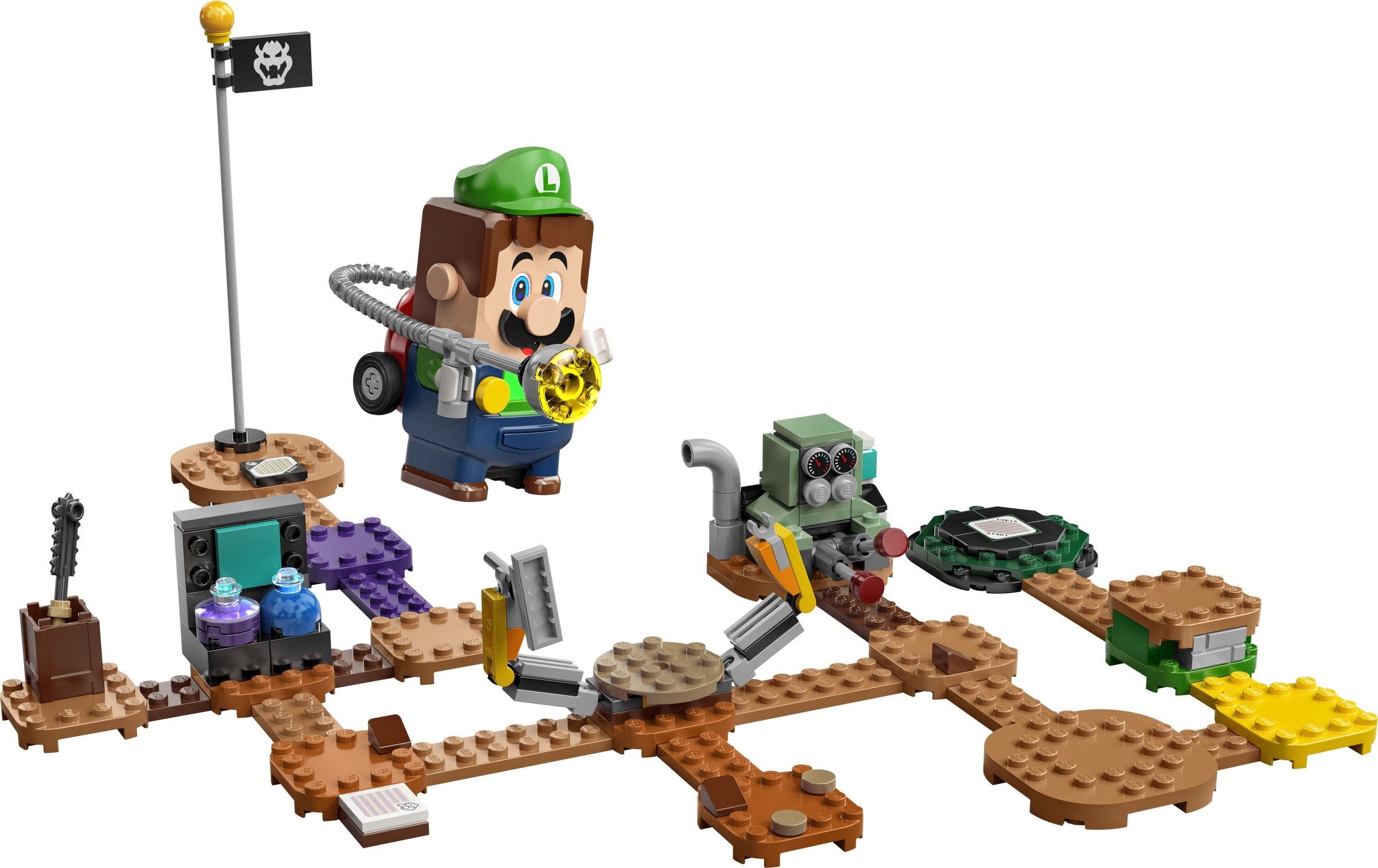 Комплект Luigi’s Mansion™ Lab and Poltergust – СУПЕР МАРИО