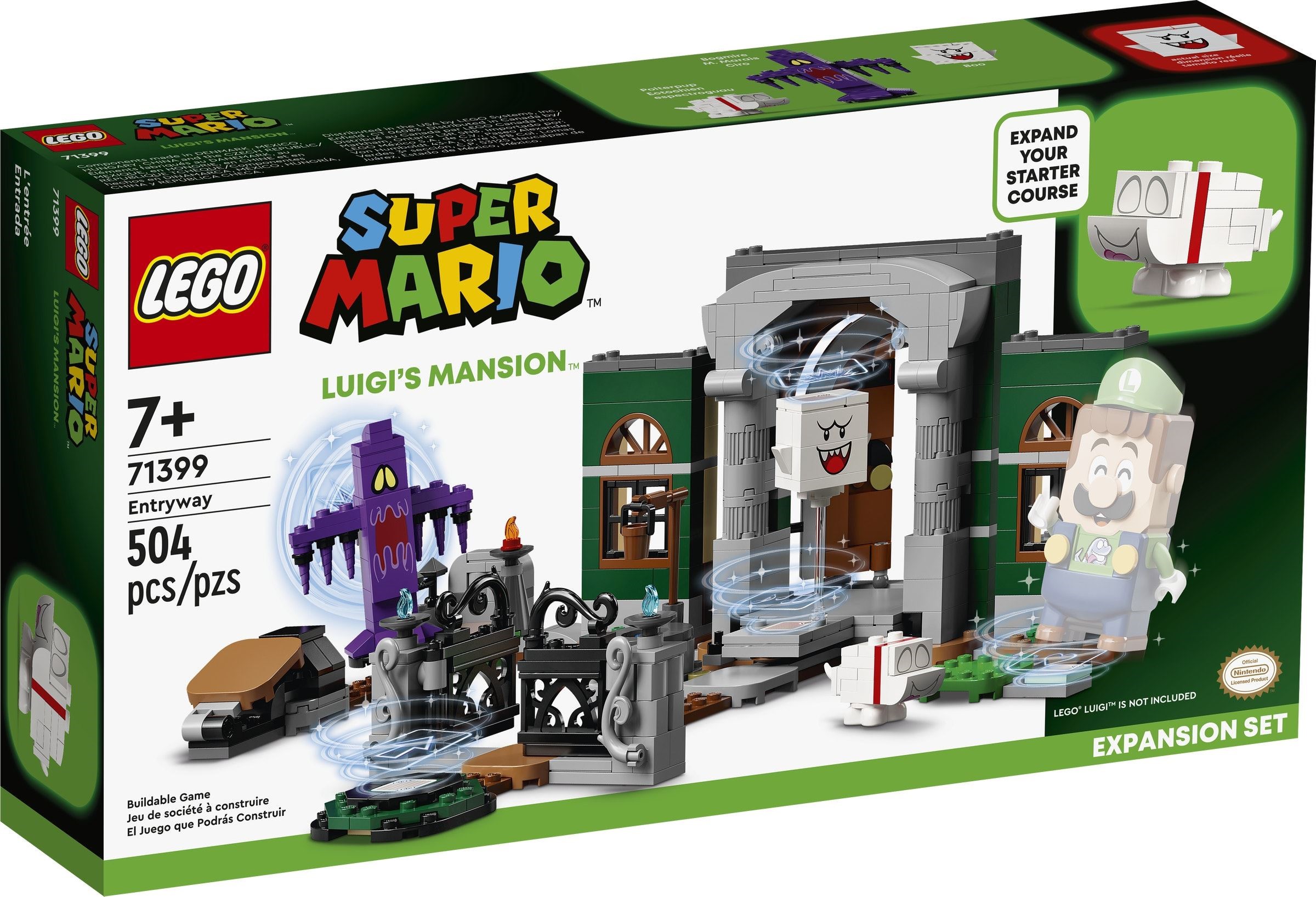 Комплект с допълнения Luigi’s Mansion™ Entryway – СУПЕР МАРИО