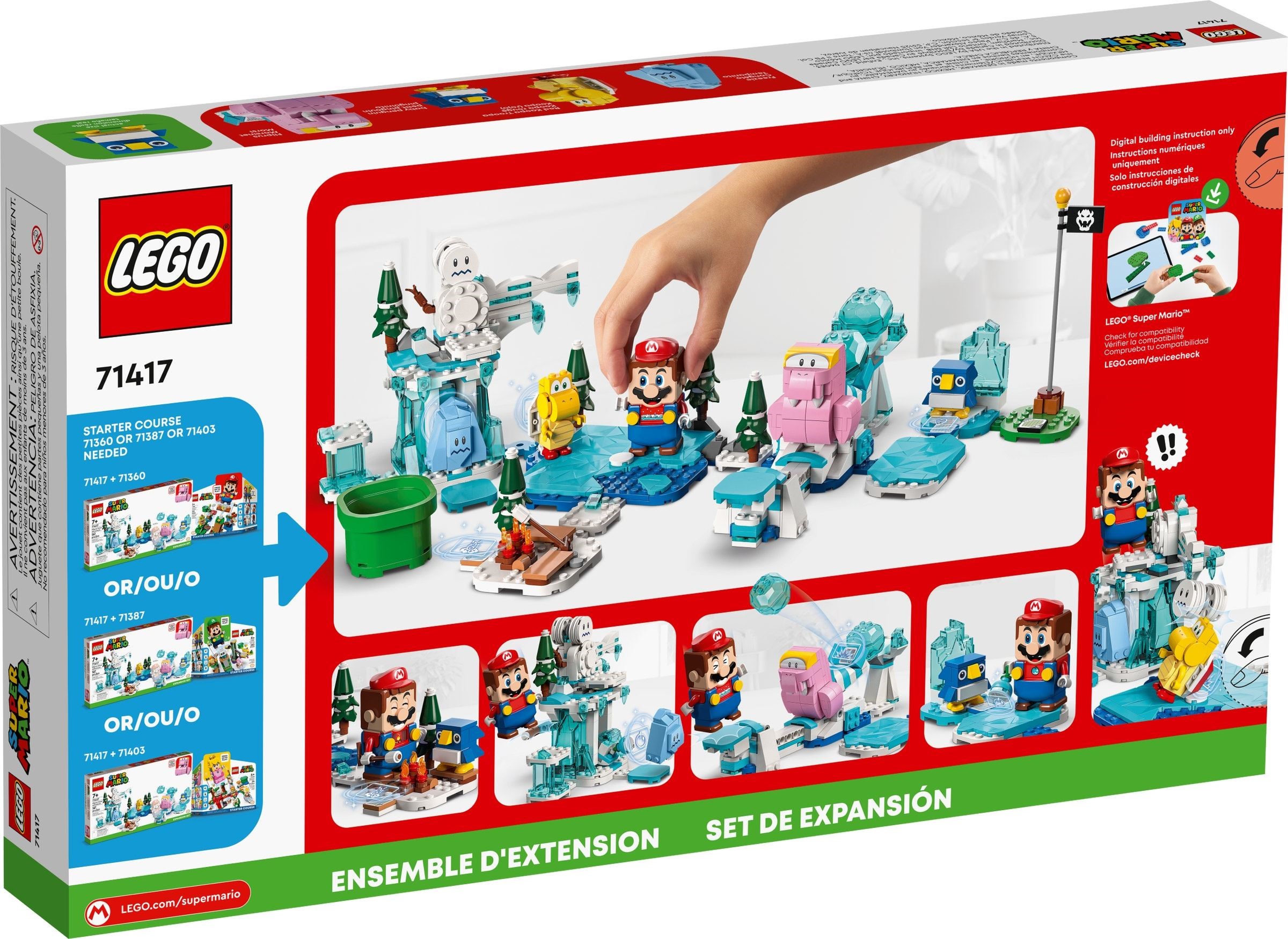 Комплект с допълнения Fliprus Snow Adventure – СУПЕР МАРИО