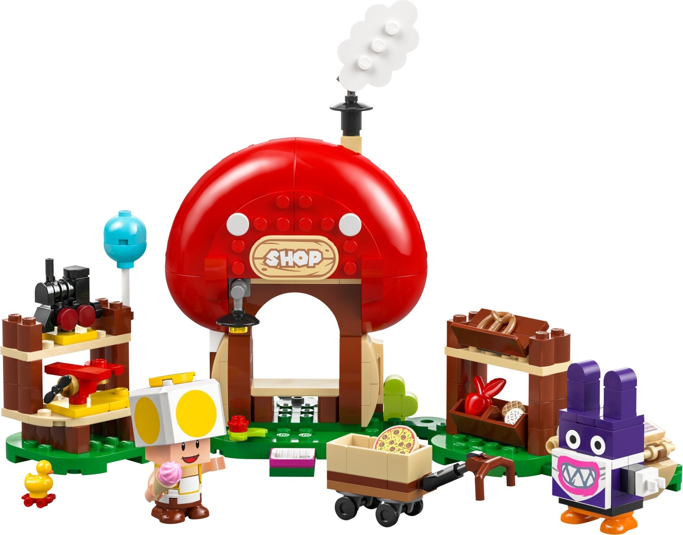 Комплект с допълнения Nabbit at Toad's Shop – СУПЕР МАРИО