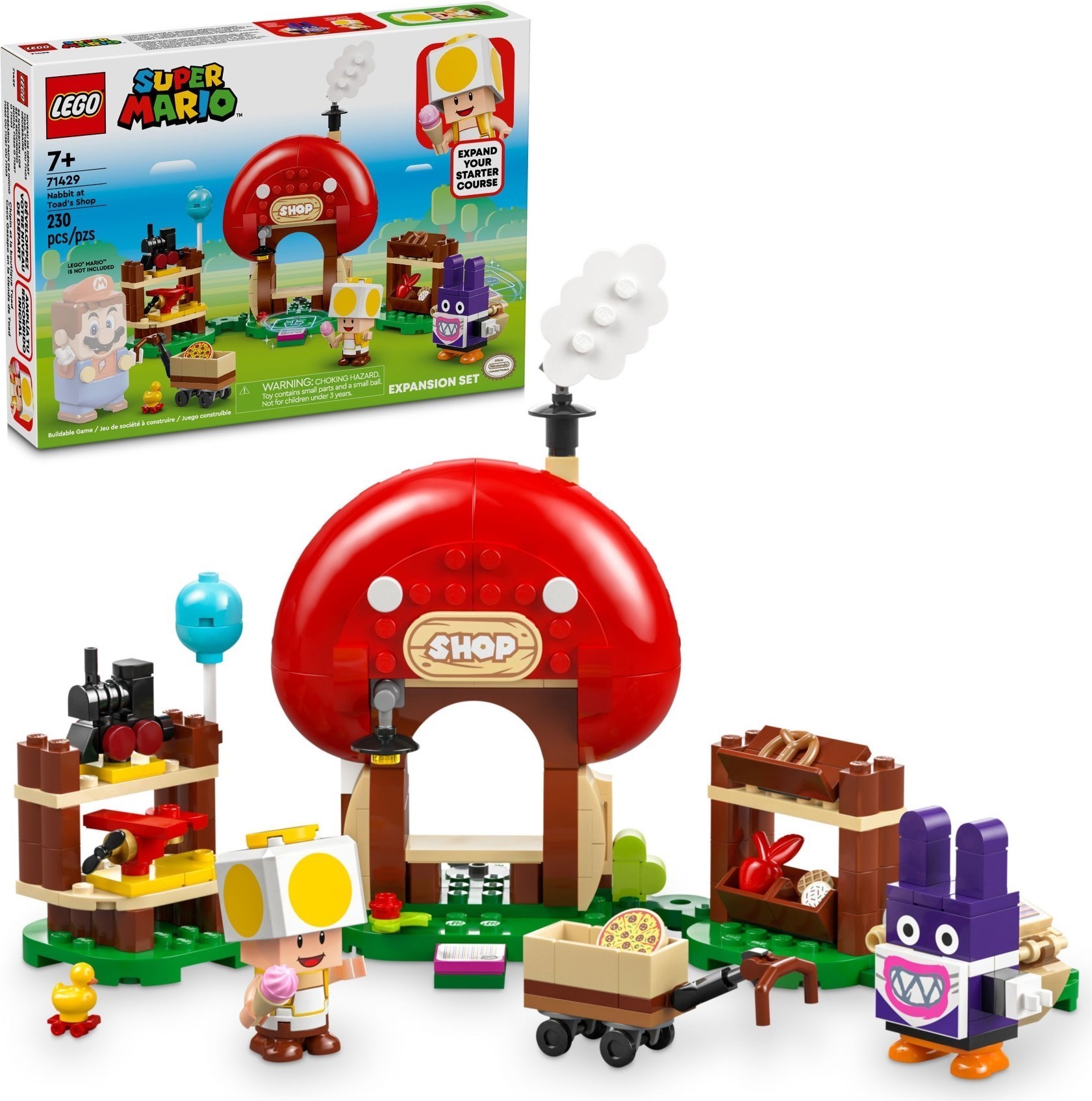 Комплект с допълнения Nabbit at Toad's Shop – СУПЕР МАРИО