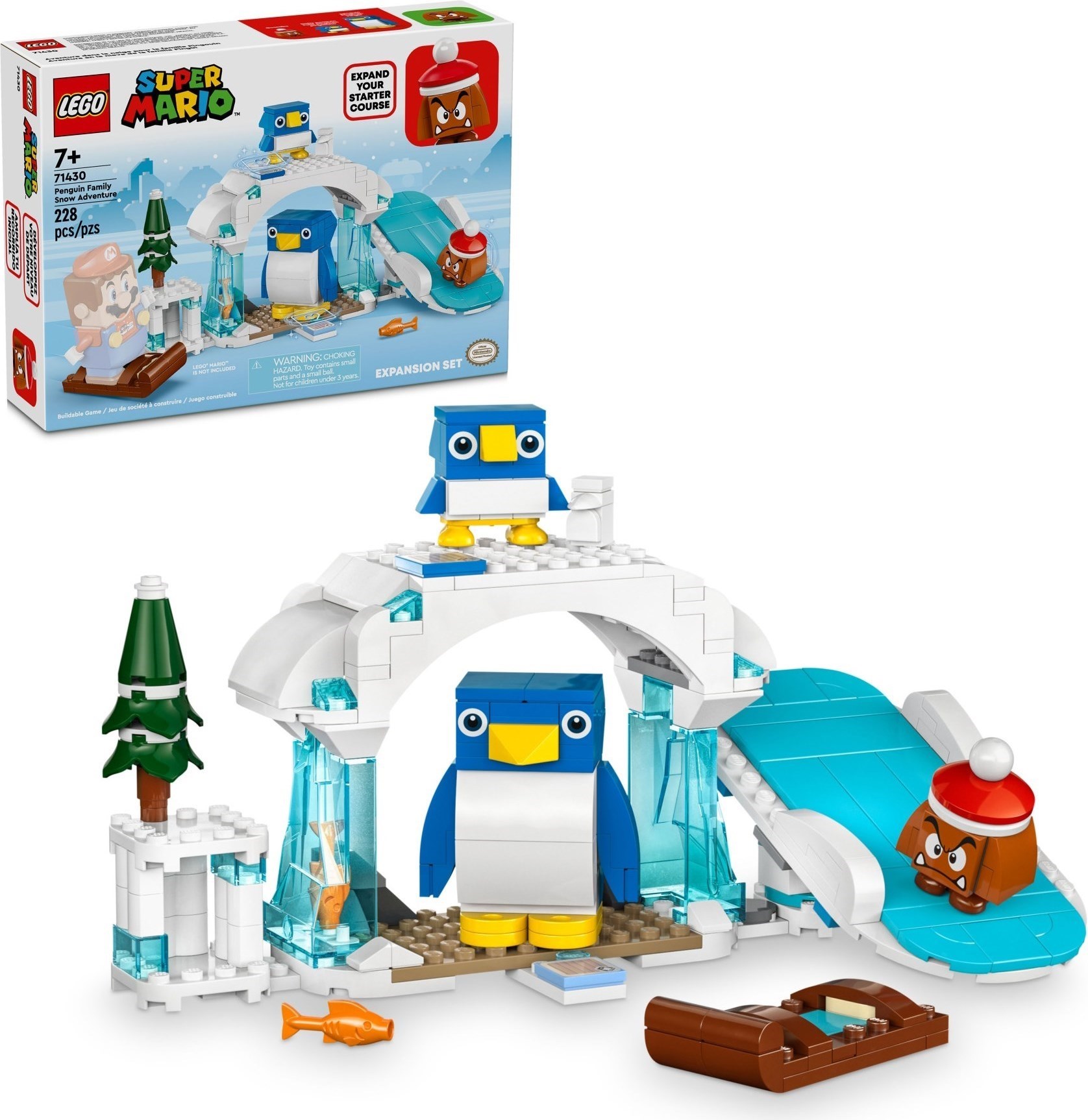 Комплект с допълнения Penguin Family Snow Adventure – СУПЕР МАРИО