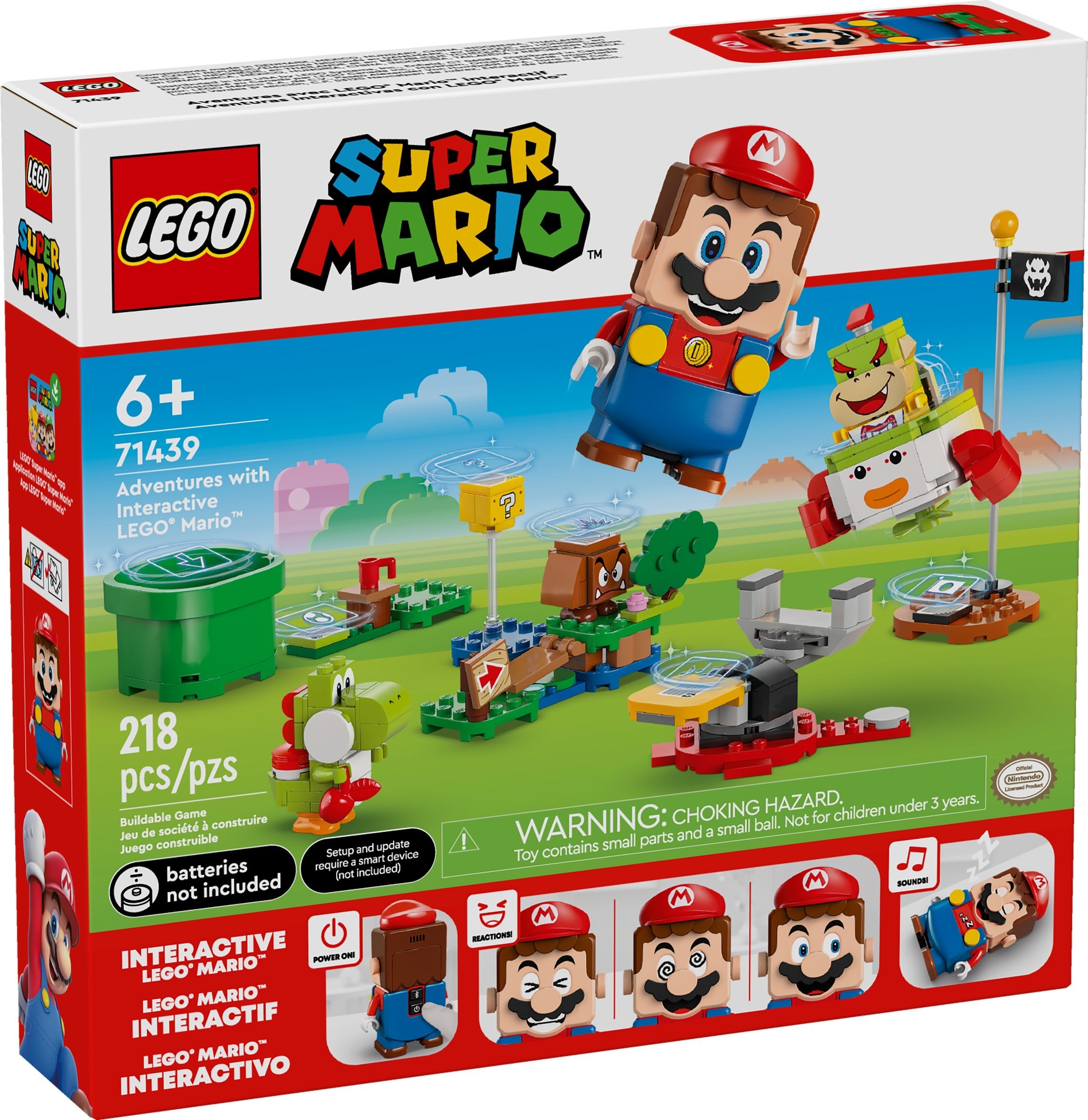 Приключения с интерактивно LEGO Марио – СУПЕР МАРИО