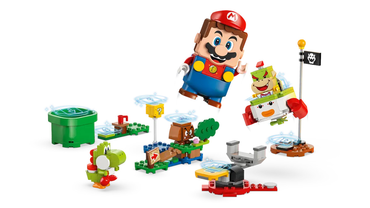 Приключения с интерактивно LEGO Марио – СУПЕР МАРИО