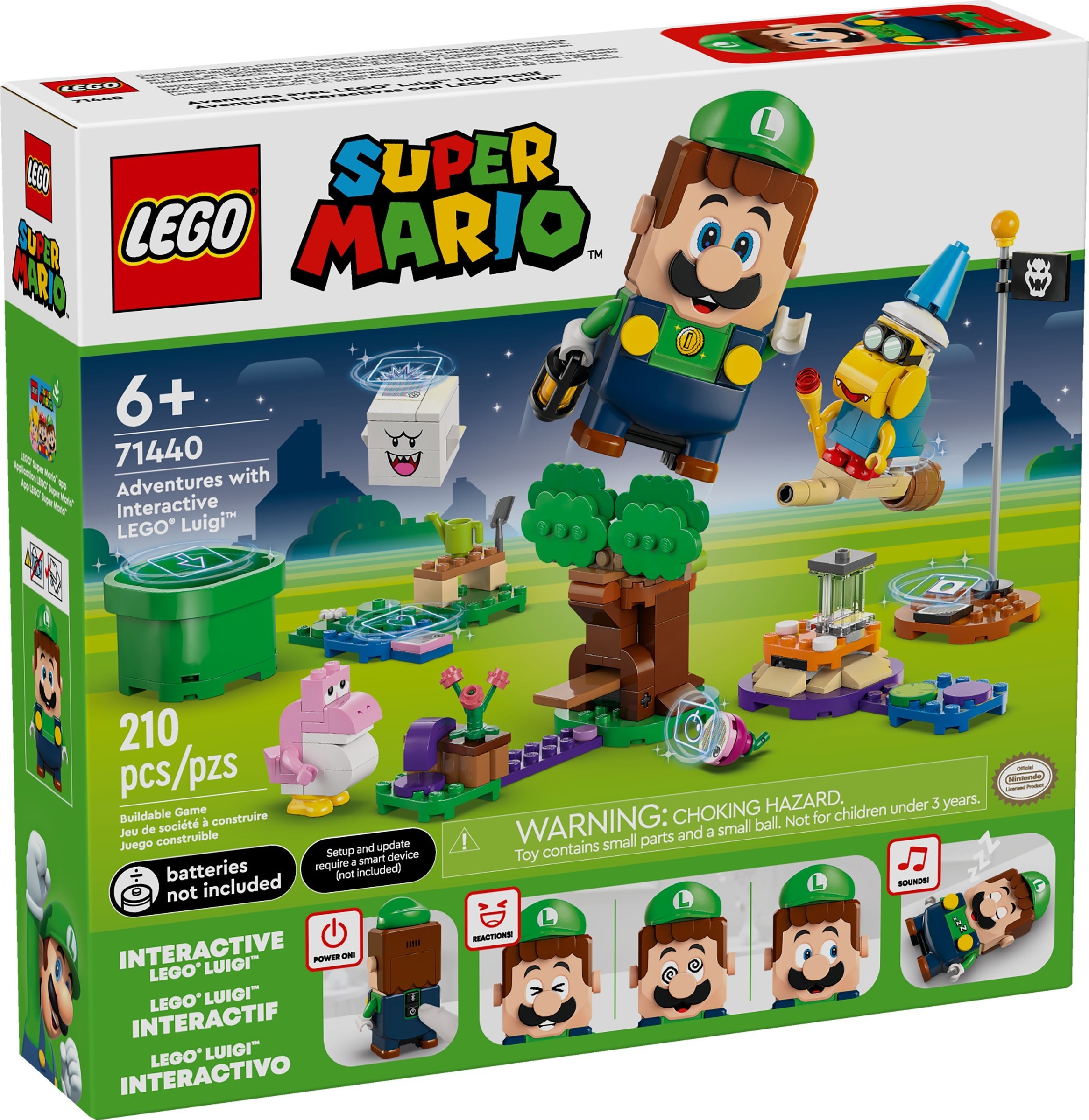 Приключения с интерактивно LEGO Луиджи – СУПЕР МАРИО