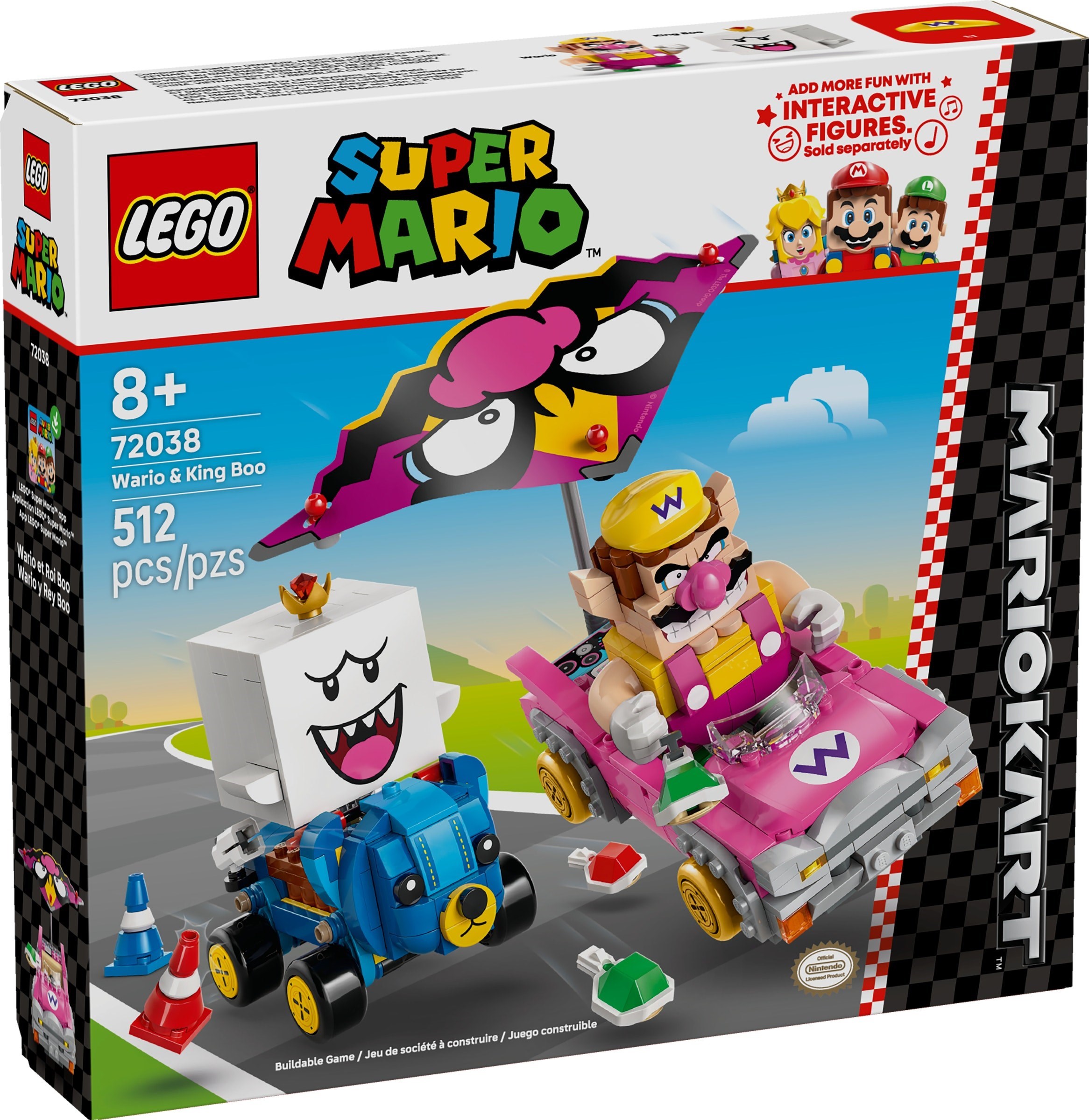 Mario Kart™ – Wario и King Boo – СУПЕР МАРИО